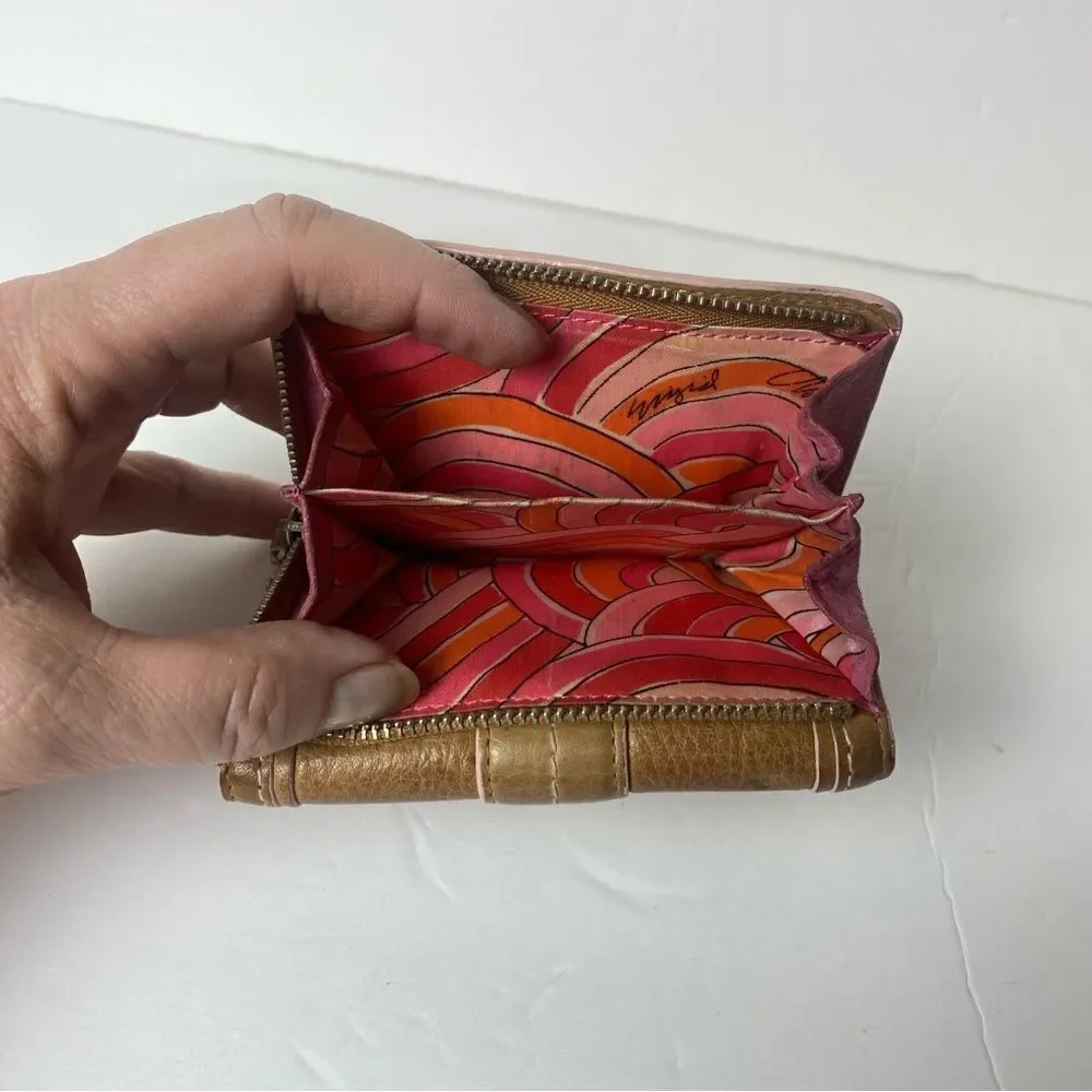Sigrid Olsen Accessories Brown Leather Trifold Wallet